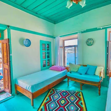 House With Blue Balcony * Kaş