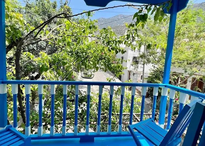 House With Blue Balcony Holiday home